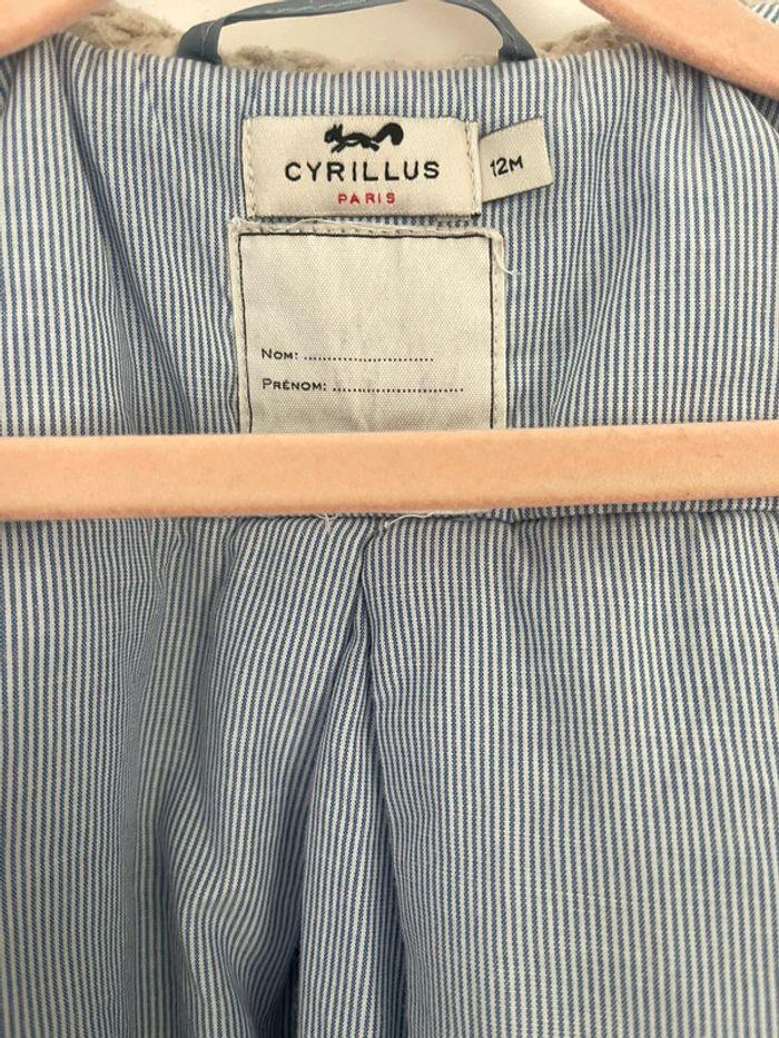 Manteau cyrillus taille 12 mois - photo numéro 6