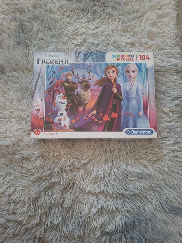 Puzzle reine des neiges 2, 104 pièces