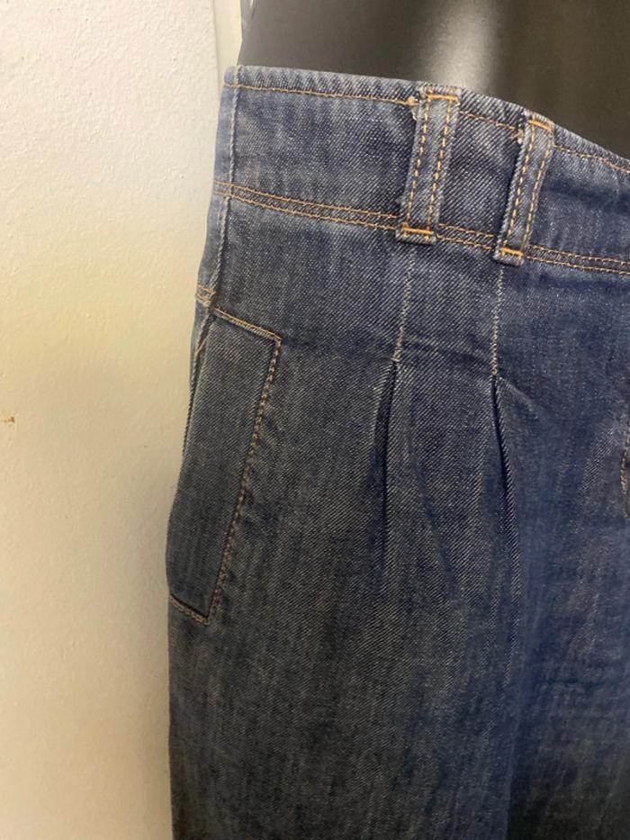 Pantalon jean à jambes larges. Taille 38 - photo numéro 4