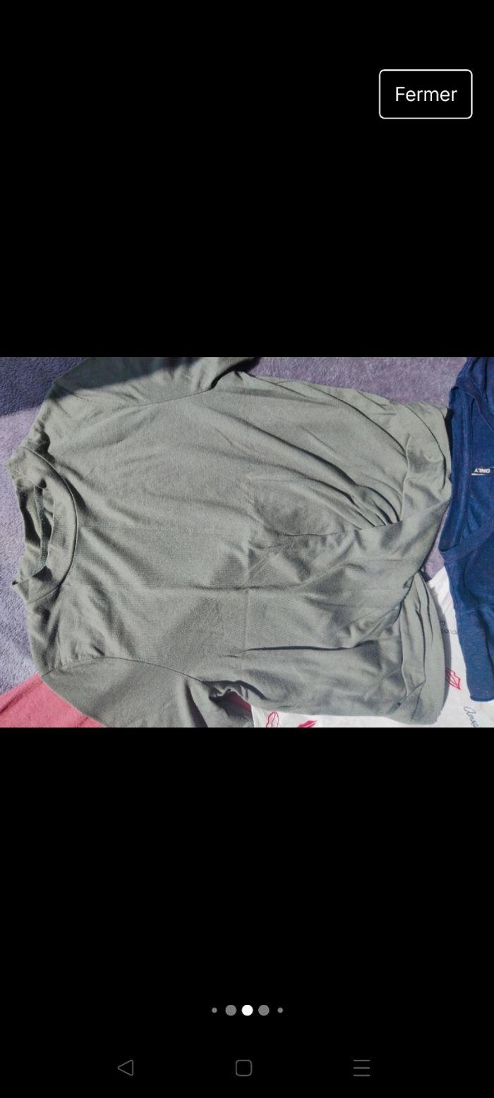 Lot 4 t-shirts fille 14 ans / taille 34 Only Creeks Liberto Zara - photo numéro 5