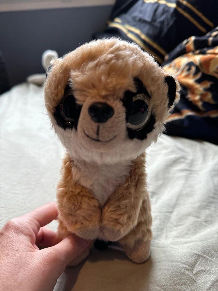 Peluche suricate gros yeux - photo numéro 1