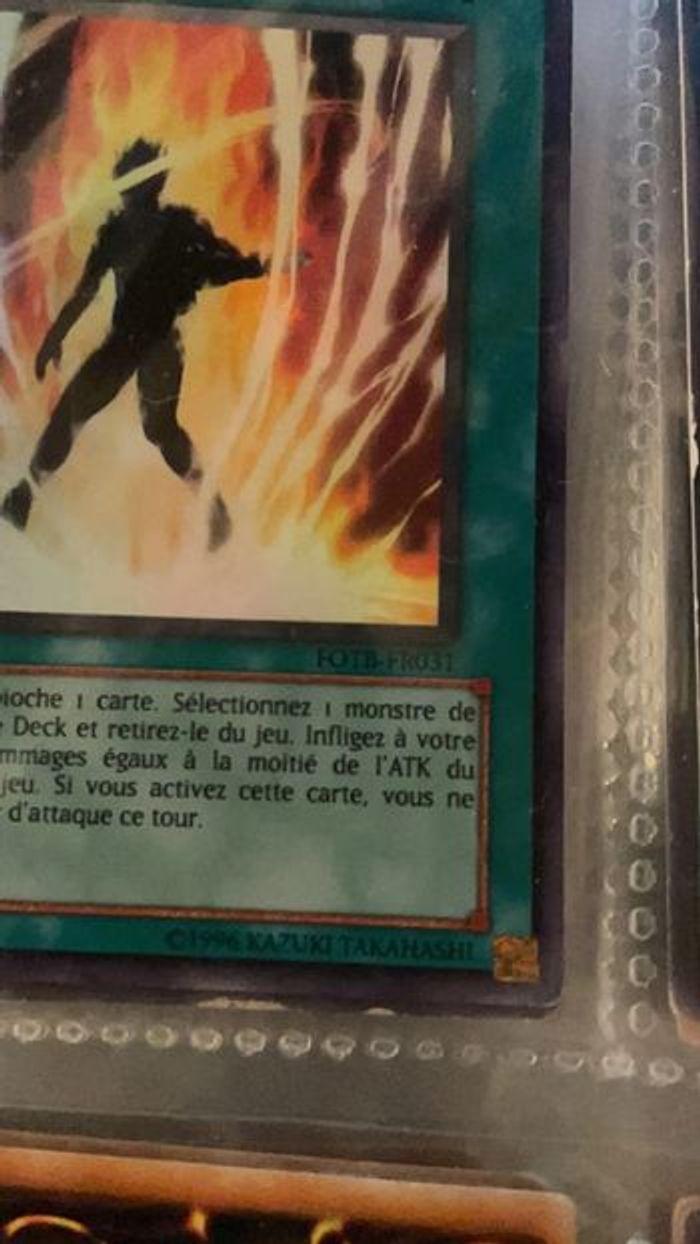 Carte Yu-Gi-Oh! : Âme de feu - FOTB-FR031 - photo numéro 2