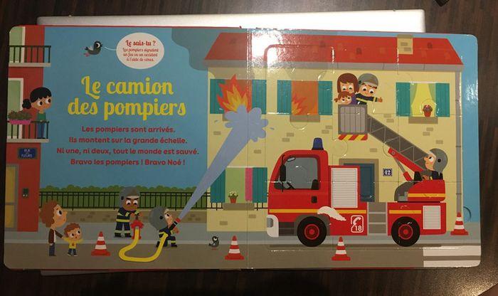 Mon livre Puzzle Les pompiers - photo numéro 5