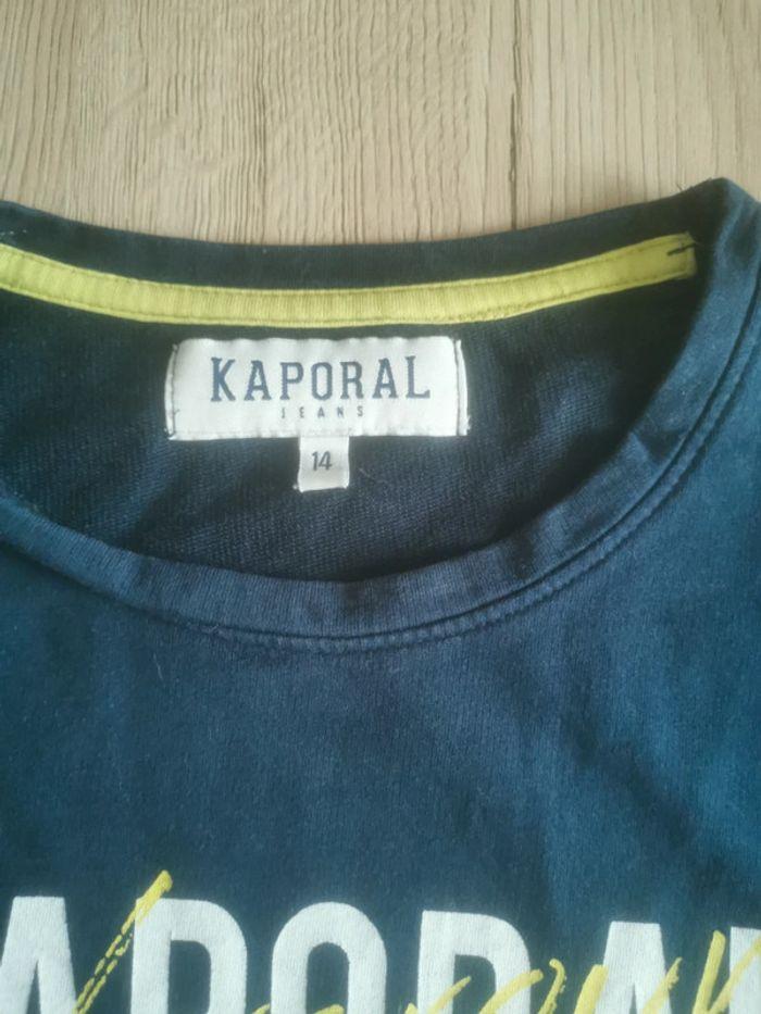 Tee shirt taille 14 ans kaporal neuf - photo numéro 2