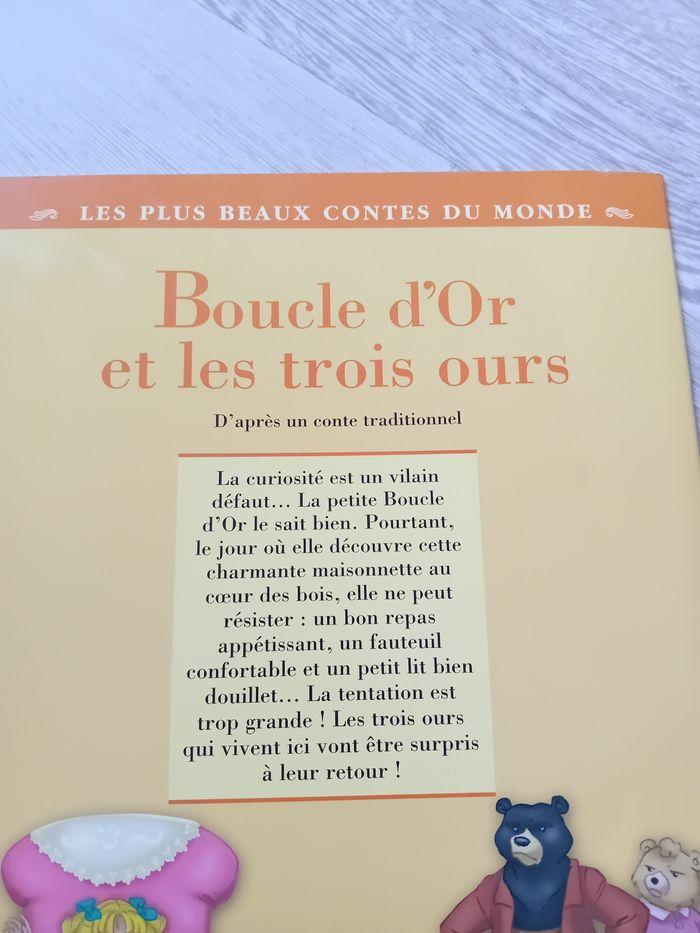 Livre boucle d'or et les trois ours raconté par marlene jobert - photo numéro 2