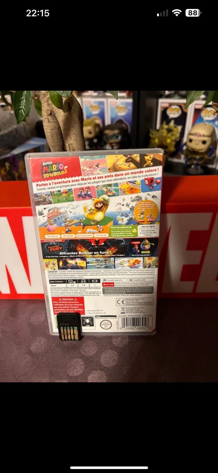 Jeu Nintendo Switch super Mario 3d world - photo numéro 2