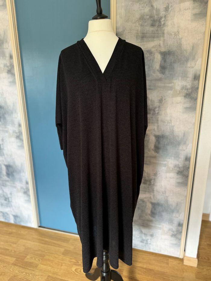 Robe Almé Paris noire maille fine Taille L/XL - photo numéro 1