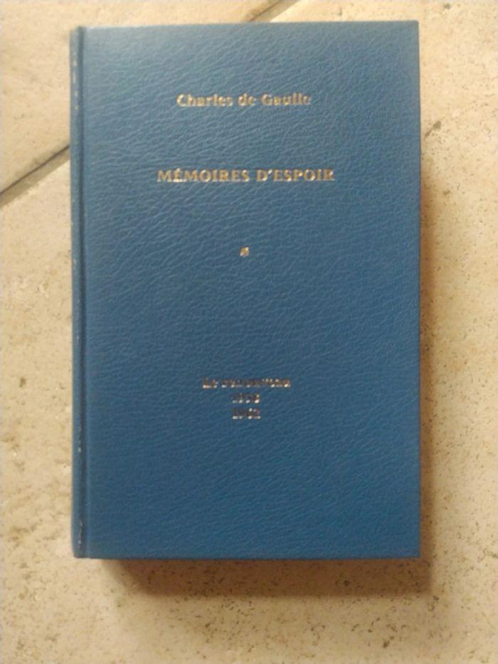 Mémoires d'espoir. Charles de Gaulle - photo numéro 1