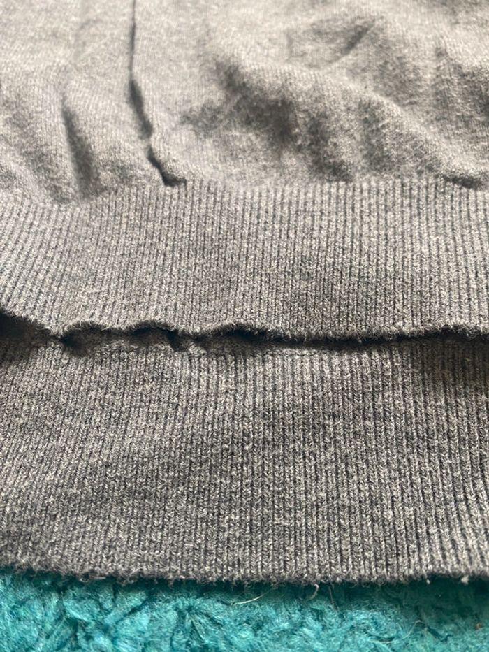 Pull gris celio taille L - photo numéro 3