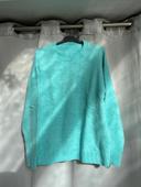 Pull col rond turquoise taille L Primark  bon état