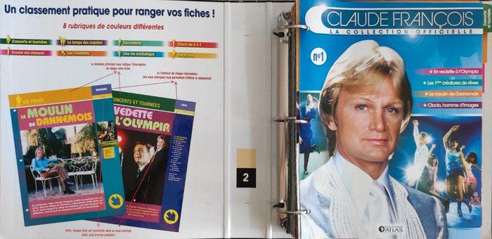 Lot Claude François: 2 classeurs "La collection officielle" + coffret DVD: L'intégrale - photo numéro 7