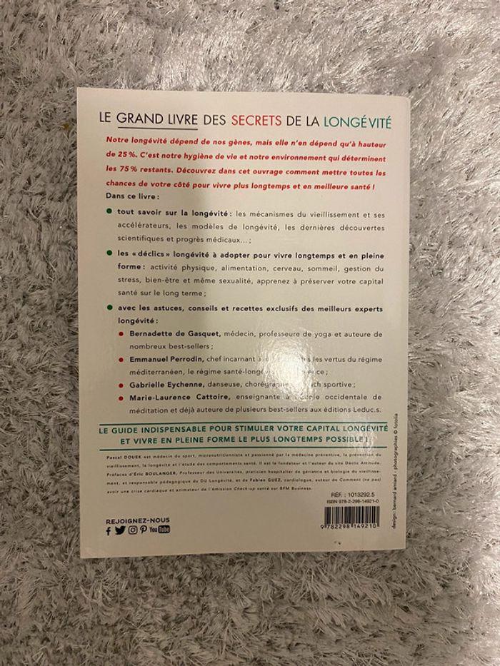 Le grand livre des secrets de la longévité - photo numéro 2