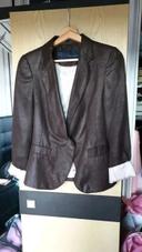 Veste suedine zara