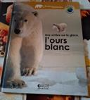 Livre  une ombre  sur  la glace l'ours blanc