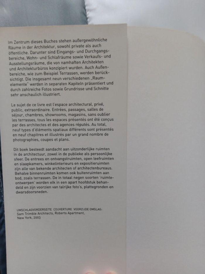 Livre d'architecture et design "éléments in architecture, espaces" - photo numéro 2