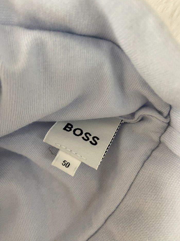 Bonnet chapeau Hugo Boss bleu ciel Taille 50 neuf - photo numéro 3