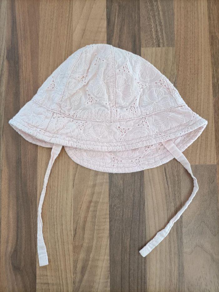 Chapeau rose broderie obaibi 46 cm - photo numéro 4