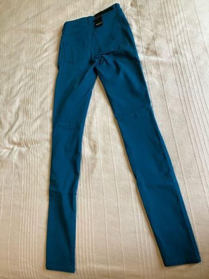 Pantalon XS bleu canard neuf - photo numéro 5