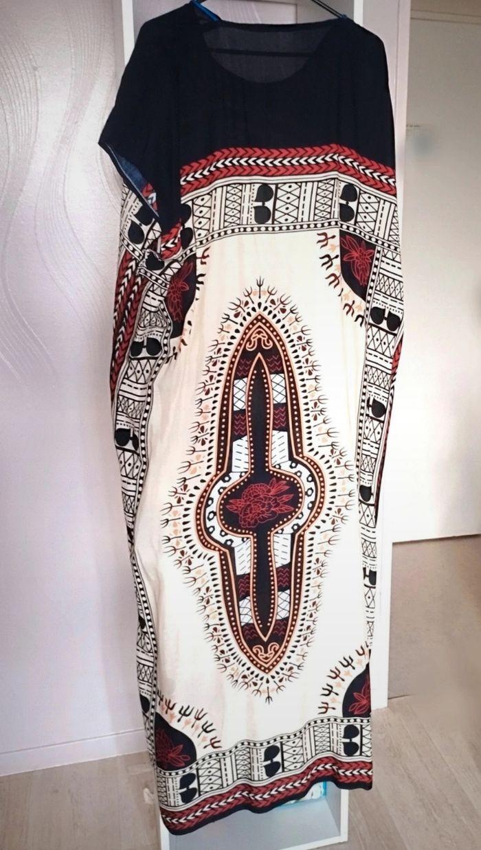 Gandoura Robe d'intérieur Maxi Abaya marocaine - photo numéro 3