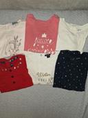 Lot de t shirts fille