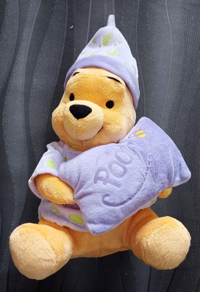 Peluche doudou Winnie l'ourson - photo numéro 1