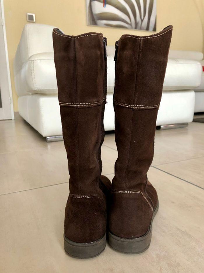 Bottes  pointure 36 en cuir - photo numéro 5