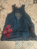 Robe jean 18mois tbe fille