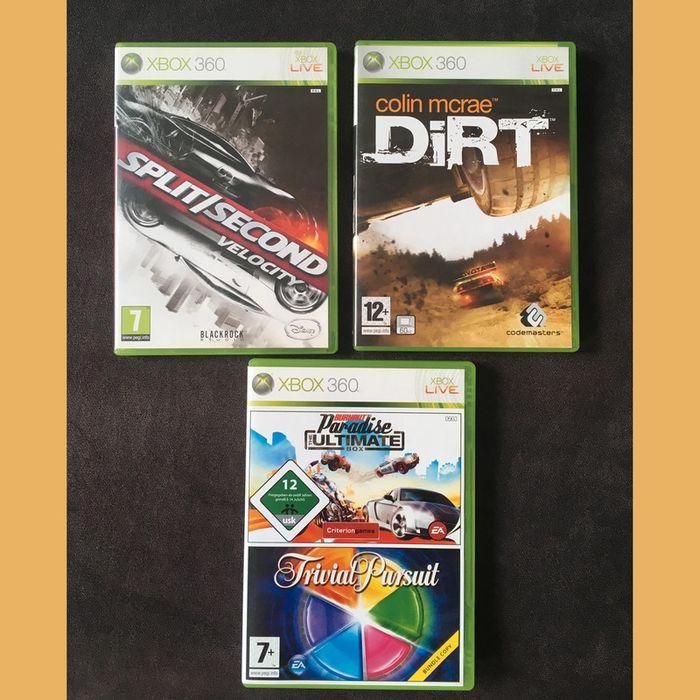 Lot de 3 jeux de course sur Xbox 360 - photo numéro 1