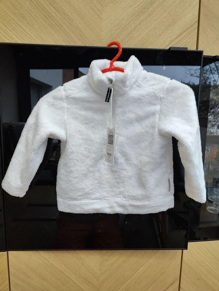 Pull zip polaire enfant Obermeyer neuf - photo numéro 1