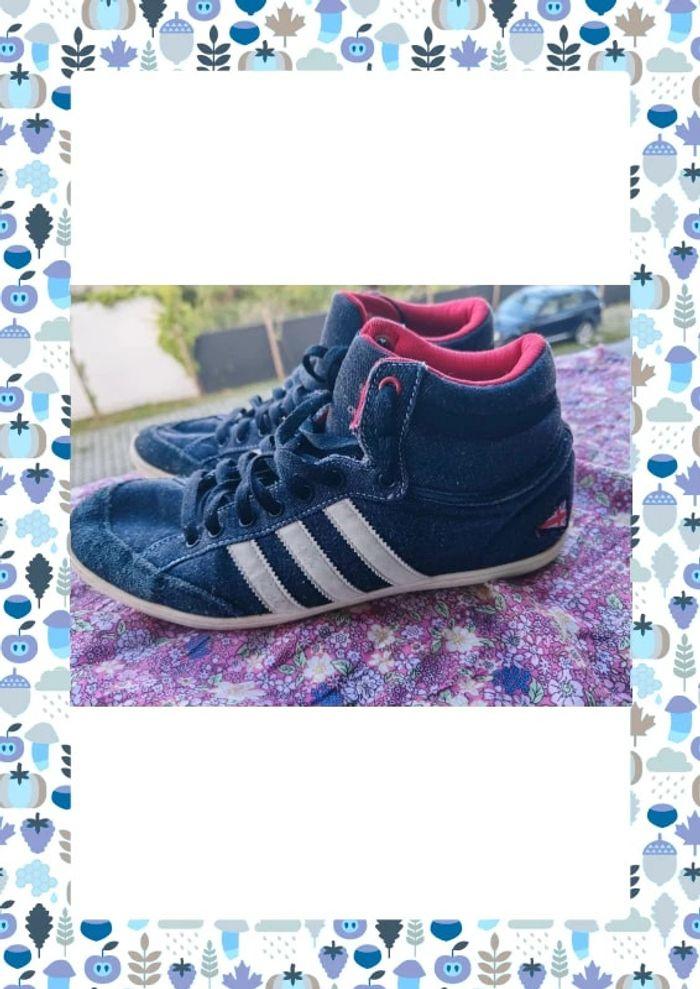 Basket adidas grande Bretagne vintage - photo numéro 1