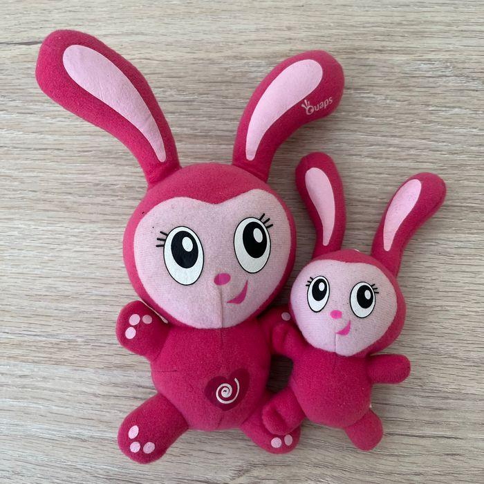 peluche lapin ouaps sonore les lapins d'amour