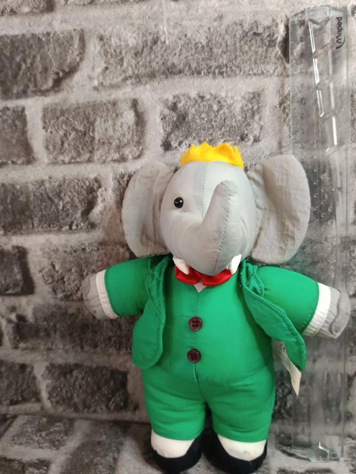 Peluche Babar vintage 1991 - photo numéro 3