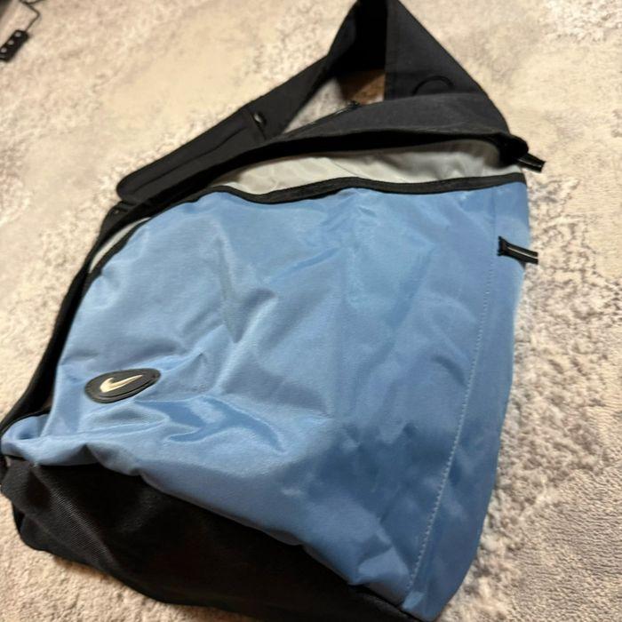 Sling Bag Nike Vintage Y2k 2000's Blue & White & Black - photo numéro 5