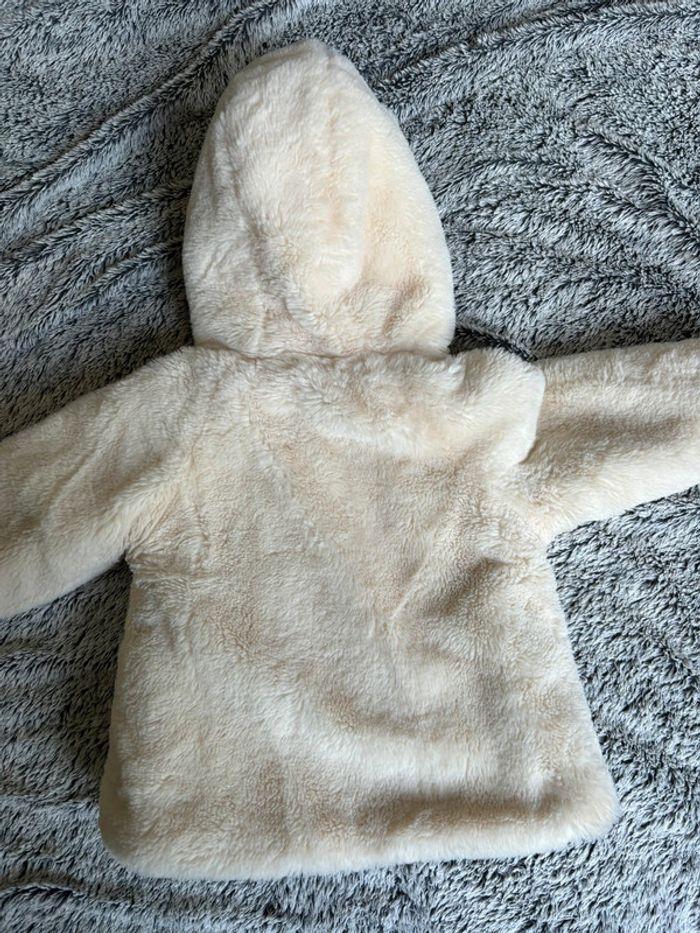 Manteau polaire bébé fille avec oreilles - photo numéro 5