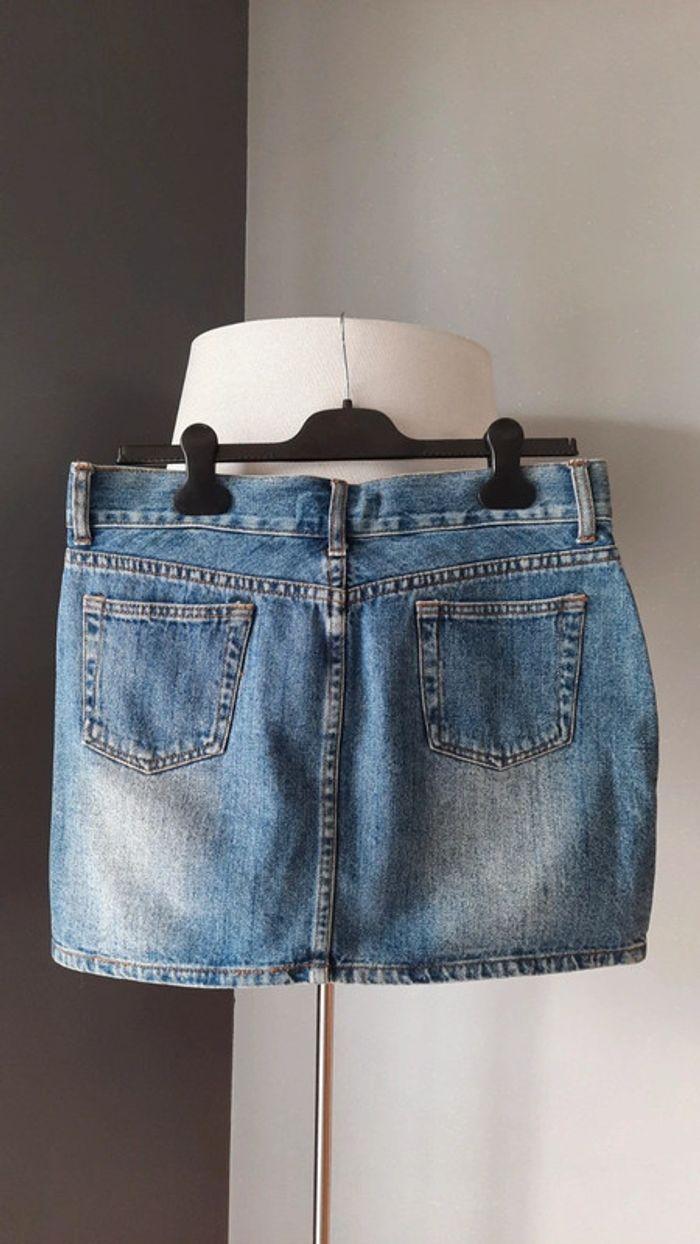 Mini jupe en jeans taille 38 Twenty Twenty - photo numéro 2