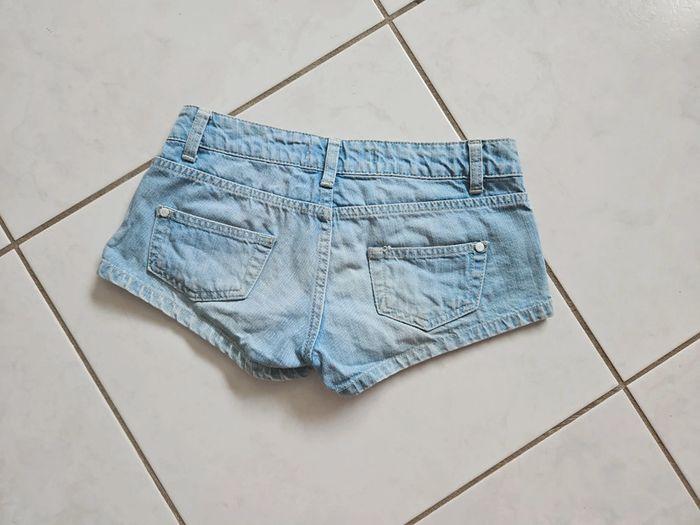 Mini short en jean fille taille 34 TRf denim U30 - photo numéro 4