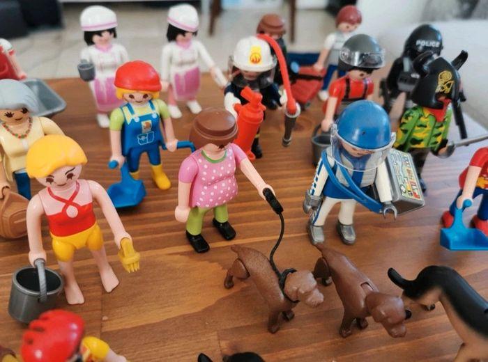 Lot de 216 playmobil geobra jeu de construction personnages animaux accessoires - photo numéro 7