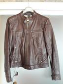 Blouson en cuir Oakwood