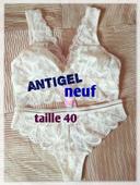 Ensemble neuf Antigel culotte soutien-gorge dentelle