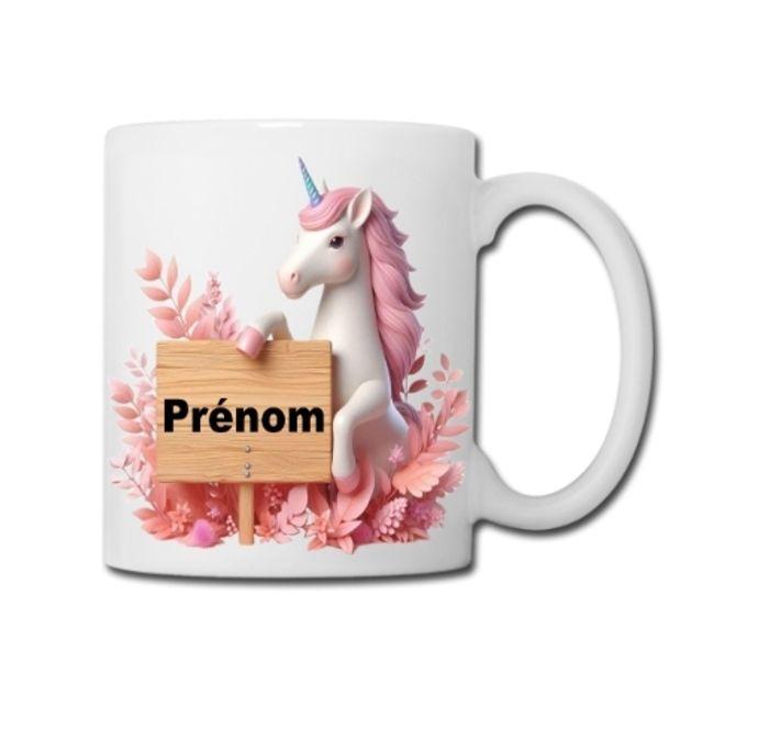 Mug Licorne à personnaliser