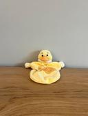 Doudou marionnette canard