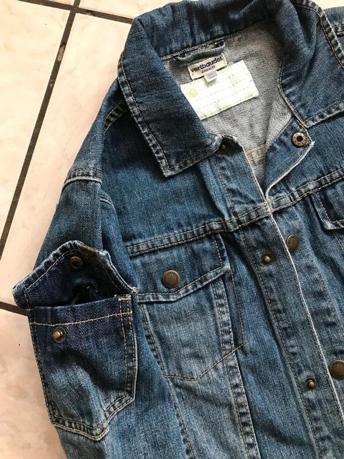 Veste en jean 12 ans Vertbaudet comme neuve garçon - photo numéro 7