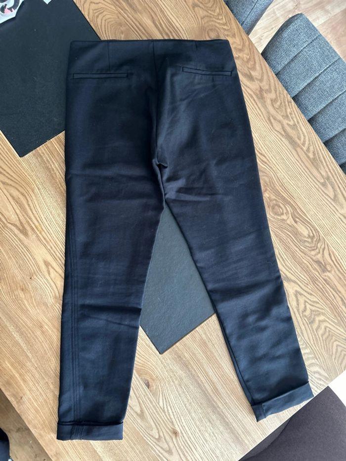 Zara pantalon cigarette noir taille 36 - photo numéro 3