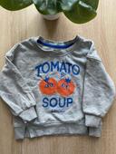 Pull Gris tomate tex