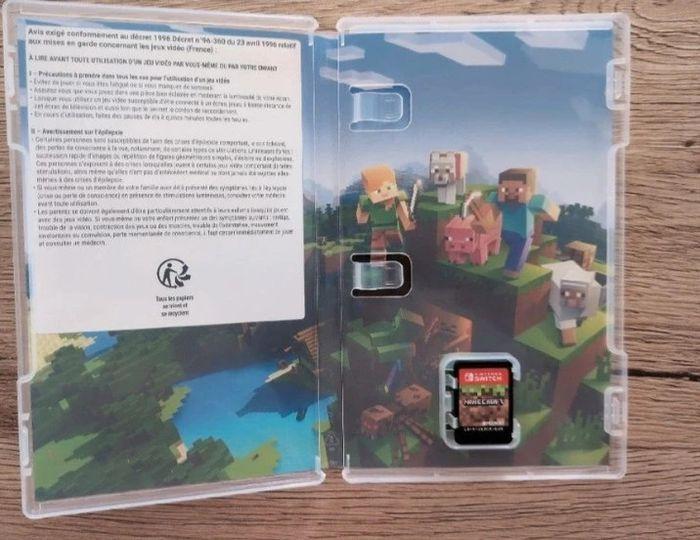 Jeu switch minecraft - photo numéro 3