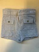 Short ikks gris pailleté