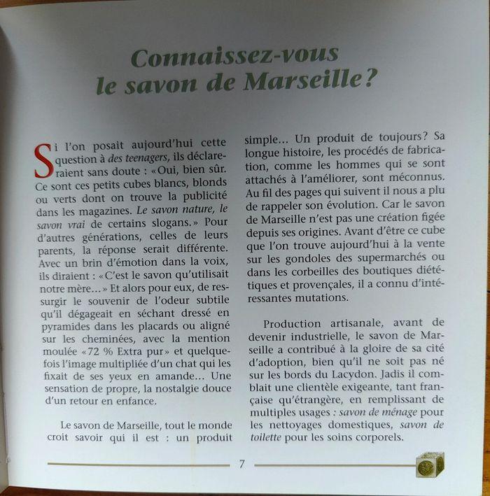 Livre Le savon de Marseille - photo numéro 3