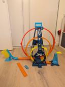 Hot Wheels Track Builder Triple Looping Circuit à 3 loopings