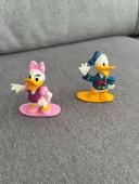 Figurines Donald et Daisie vintage