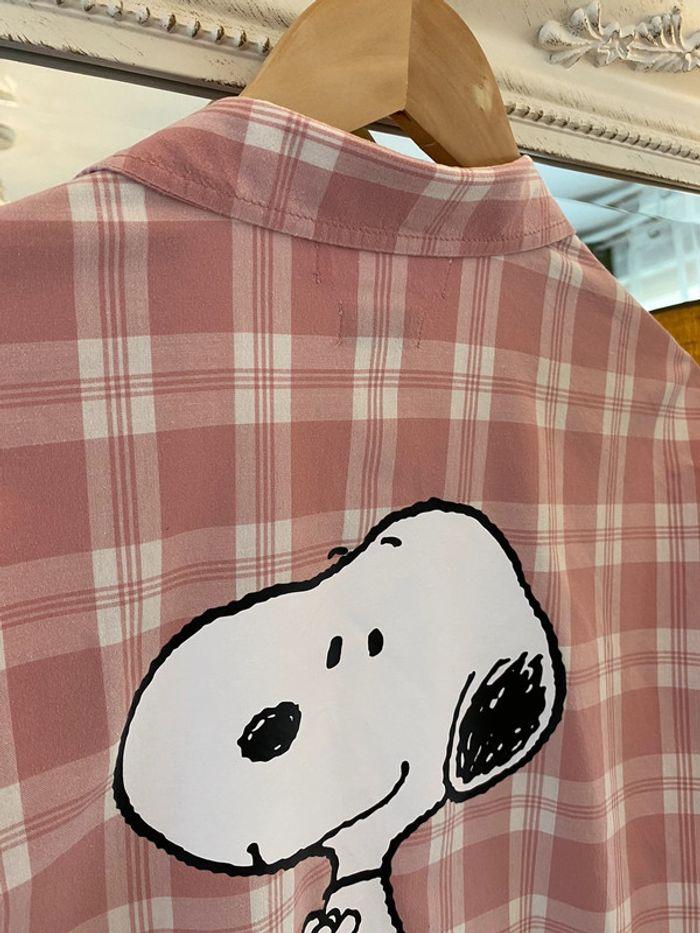 Chemise à carreaux SNOOPY peanuts ZARA 14 ans - photo numéro 9